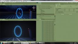 آموزش یونیتی Unity VFX  Portal Particle System