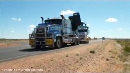 The Biggest Carriers And Trucks In The World Huge Oversize Load Transportation Road Train Platform