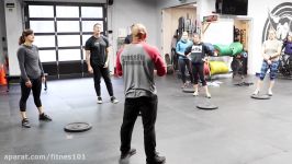 Weightlifting Hip Stretch Squat