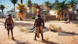 گیم پلی بازی جدید Assassins Creed Origins به زبان فارسی