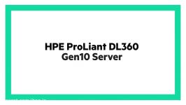 HPE ProLiant DL360 Product Tour