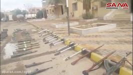 کشف سلاح های اسرائیلی داعش در ریف دیرالزور