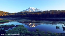 3 hours 4K UHD Relaxation video Mount Rainier National Park Washington State Nature Sounds  1