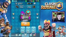 Clash Royale RISKY EPIC PEKKA DECK LVL 6 vs 7 Match Up