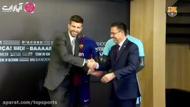 تمدید قرارداد جرارد پیکه تا سال 2022 بارسلونا