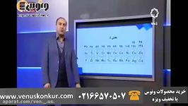 تدریس متفاوت شیمی کنکور توسط استاد رادمان مهر جدول تناوبی آرایش الکترونی قسمت اول