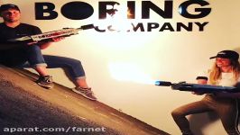 سلاح آتش افکن The Boring Company ایلان ماسک