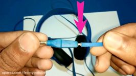 How to Fix or Repair Headphone with mic headphone lifehack creative