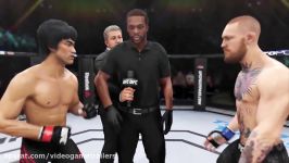 گیم پلی UFC 3 بروس لی vs مک گرگور