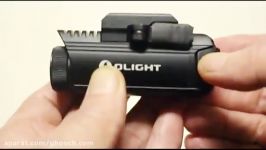 چراغ قوه بی نظیر قابل نصب بر روی اسلحه Olight PL 1 ll
