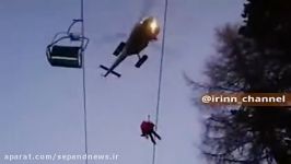 گیر افتادن 100 اسکی باز به دلیل خرابی تله سیژ   اتریش