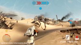 گیم پلی بازی star wars battlefrontbattle of jakku