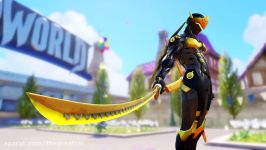 اورواچ گنجی هایلات genji highlight blizzard world