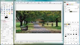 برنامه ویرایش عکس رایگان گیمپ Gimp درس 64 لایه به عنوان ماسک Layer as mask