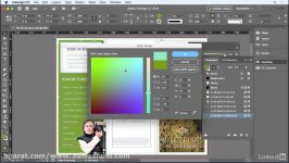 فیلم آموزش indesign unnamed colors ایندیزاین 2018