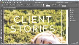 آموزش صفر تا صد ایندیزاین ساخت indesign cc text outline