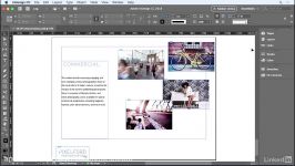 آموزش طراز کردن چیدن تصاویر indesign cc Aligning