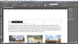 اعمال قالب بندی پیشرفته indesign cc character formattin