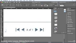 ساخت indesign cc interactive pdf buttons ایندیزاین 2018