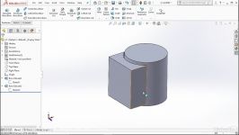 آموزش اکسترود فیچر سالیدورک solidworks Extrude feature