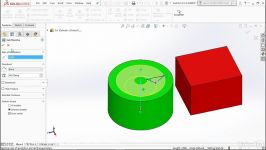 آموزش ریولو کات solidworks revolved cuts سالیدورک