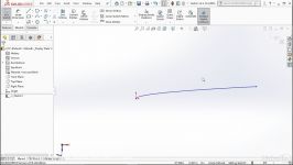 ابزار اسپیلاین سالیدورک 2018 solidworks Spline tool