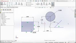 فیلم اندازه گذاری سالیدورکس 2018 solidworks dimensions