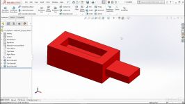 سالیدورک 2018 solidworks Chamfering edges