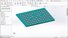 ابزار میرور سالیدورکس solidworks Mirror mand