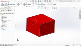 ویرایش لبه های سالیدورک ابزار SOLIDWORKS guide curve