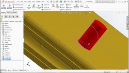 مدلسازی سالیدورک ابزار SOLIDWORKS swept shapes