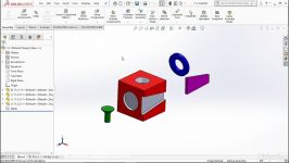 آموزش ویرایش مونتاژ سالیدورک solidworks assembly