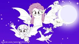 My Little Pony Equestria Girls Vampire Bats Coloring Book  MLP Drawing Coloring Pages