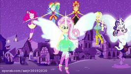 My Little Pony Transforms Equestria Girls Crystal into Daydream forms  MLP Animation Video