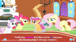 My Little Pony Fluttershys Famous Stare  iPad iPhone Android Storybook App for Kids