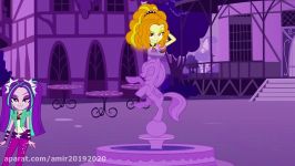 My Little Pony Transforms Equestria Girls The Dazzlings into Daydream forms  MLP Color Change Video