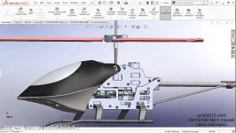 آموزش سالیدورک طراحی هلی کوپتر نرم افزار solidworks