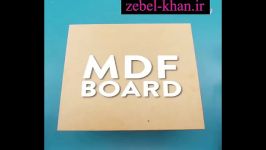 ساخت دکوری زیبا فوق العاده پخش رنگ روی mdf