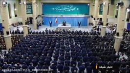 دیدار امام خامنه ای فرماندهان نیروی هوایی ارتش