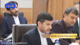 سخنرانی ناصر شریفی در حضور وزیر کشور