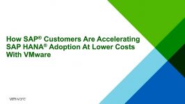 How SAP customers are accelerating SAP HANA adoption at