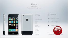 سیر تکامل آیفون  تکامل آیفون اپل  پیشرفت گوشی اپل