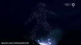 PyeongChang 2018 Olympic Winter Games 2018 South Korea Big Light Show with Drones
