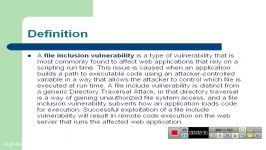 چگونگی به وجود آمدن آسیب پذیری File Inclusion