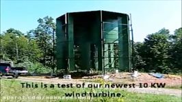 Urban Power USA new 10 KW vertical wind turbine