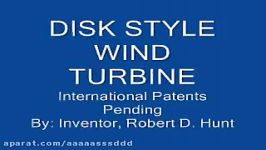 Vertical Axis Disk Wind Turbine