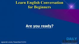 Learn English Conversation for Beginners  Basic English Conversation Practice