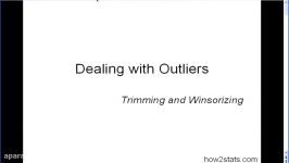 Dealing with Outliers part 1