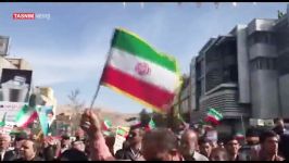 شکوه تماشایی مردم شیراز در راهپیمایی ۲۲ بهمن