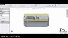 sketch kitchen sink in Solidworks part 1